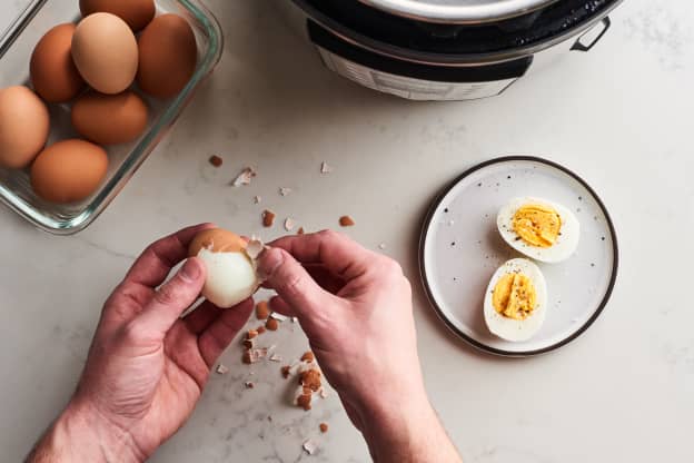 The $15 Gadget That Peels Boiled Eggs in an Instant