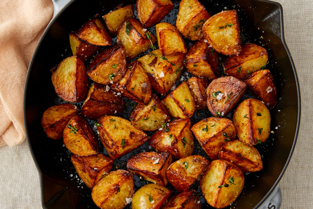 The Secret to Impossibly Crispy Skillet-Fried Potatoes
