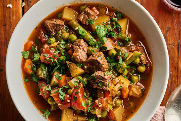 One-Pot Vegetable Beef Soup Is Packed with Flavor