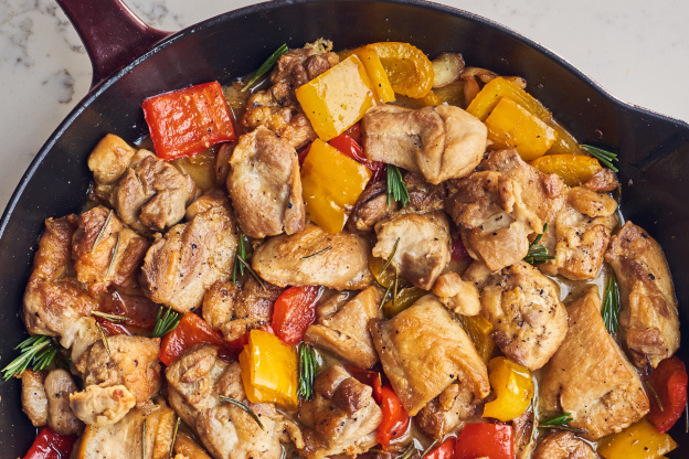 The Easy, One-Pan Chicken Dinner I Make Over and Over Again