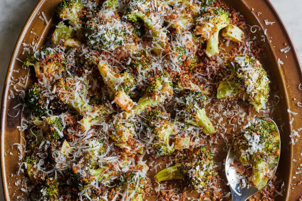 Caesar Roasted Broccoli Is the Side Dish of Your Dreams