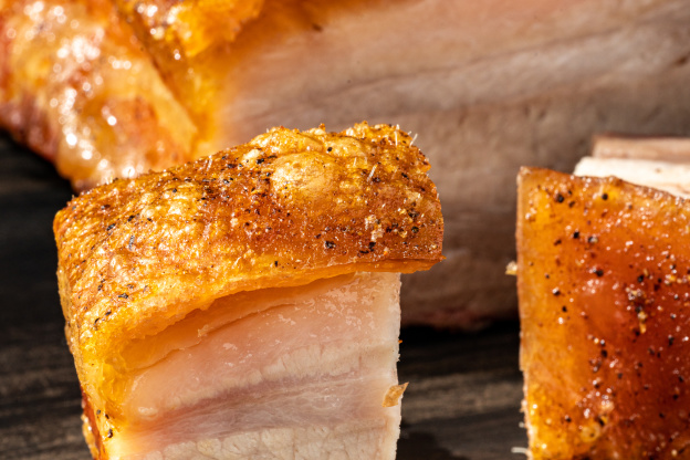 This Crispy Slow-Roasted Pork Belly Practically Makes Itself