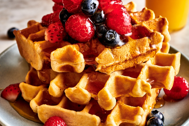 These Vegan Waffles Are Fluffy, Crispy, and Impossibly Easy to Make