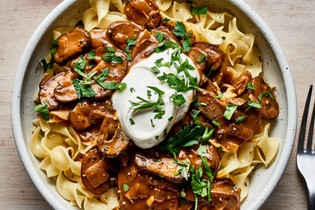 Mushroom Stroganoff Is the Mid-Winter Dinner You Need