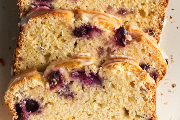 Sweet, Tart Lemon-Blueberry Bread Tastes Like Pure Sunshine