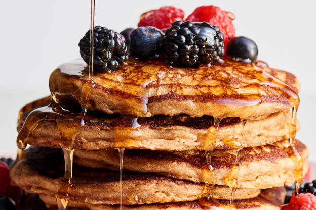 These Simple Whole-Wheat Pancakes Are My Go-to Weekend Breakfast