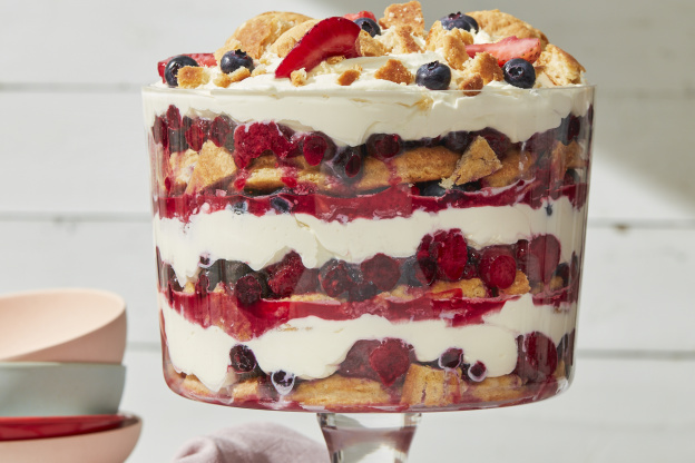 Berry Shortcake Trifle Is Two Desserts in One