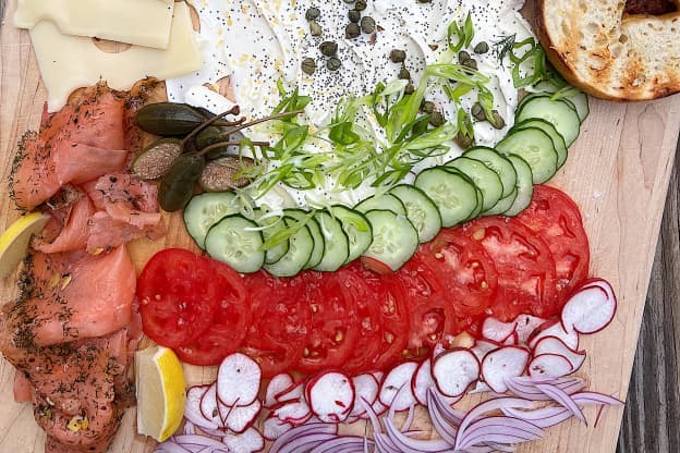 I Tried Smitten Kitchen's Cream Cheese Board, and My Whole Family Went Wild