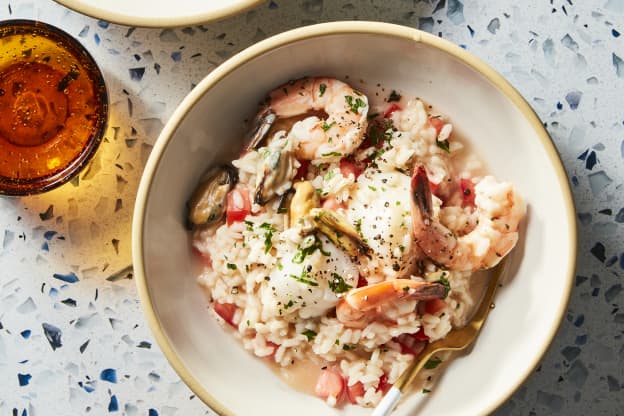 Creamy Seafood Risotto Is Easy and Elegant