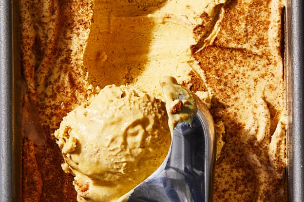 No-Churn Pumpkin Ice Cream Practically Screams Fall