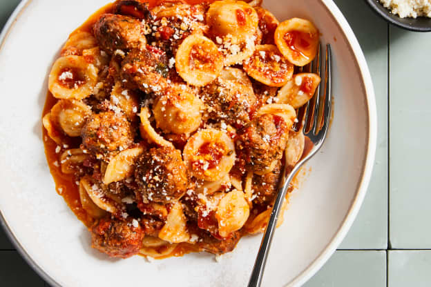 The Southern Italian Meatball and Pasta Dish You've Probably Never Heard Of