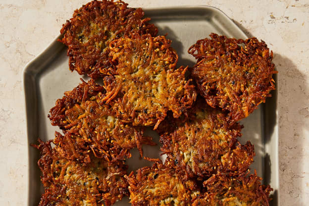 Everything Bagel Latkes Are Irresistibly Crispy and Savory
