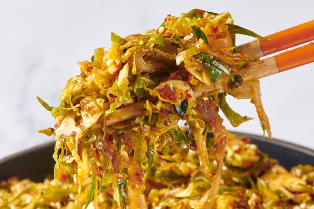 You Can Turn Brussels Sprouts into Delicious, Fresh Kimchi in Only 20 Minutes