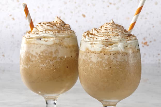 This Pumpkin Spice Frozen Latte Totally Beats the Starbucks Drive-Thru