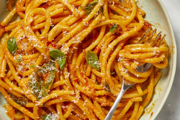 This Creamy Pasta Is My Go-To Dinner on Even the Busiest Nights