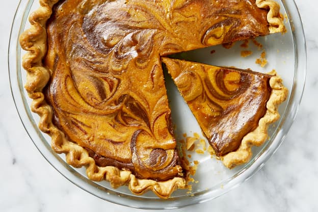 Nutella-Pumpkin Praline Swirl Pie Will Make Anyone a Pie Person