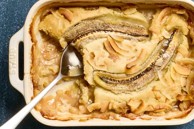 My Southern Banana Cobbler Is So Ridiculously Good That I Make It on Repeat