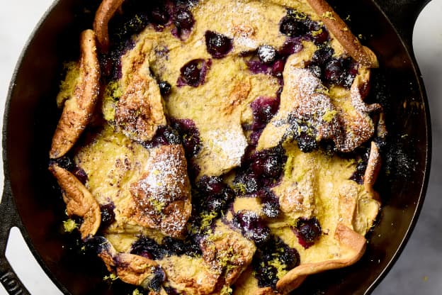 This Lemon Blueberry Dutch Baby Is So Good, You'll Make It Every Weekend
