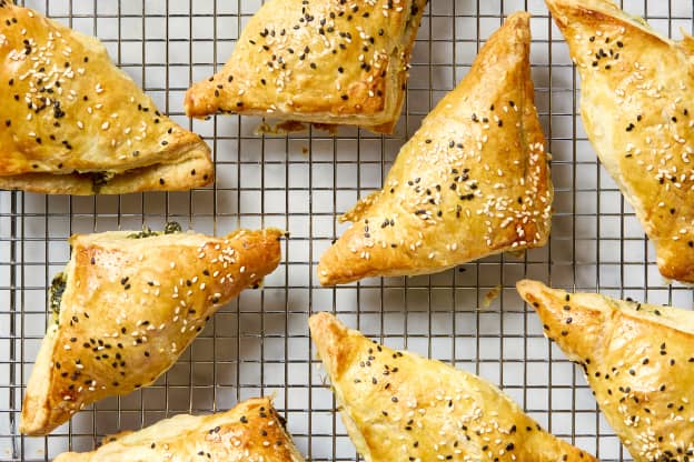My Feta-and-Spinach Stuffed Pastry Pockets Are Worth Fighting Over