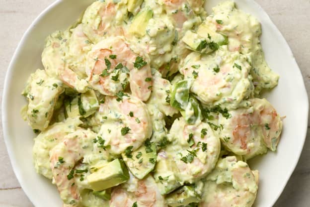 I'm Making This Light and Creamy Shrimp Salad on Repeat This Summer