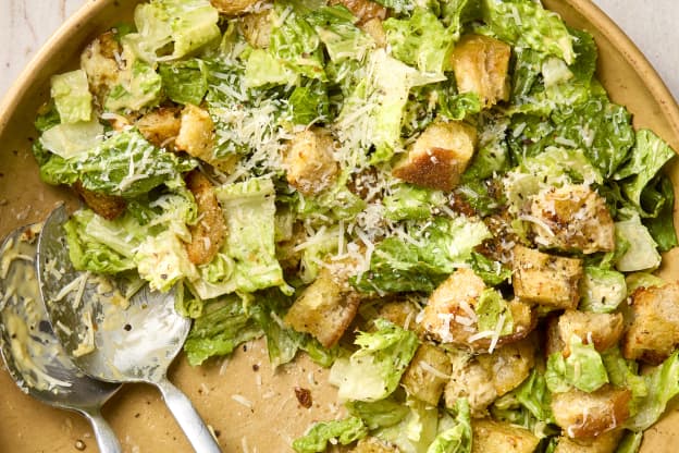 My Homemade Caesar Salad Will Make You Ditch the Bagged Kit Forever