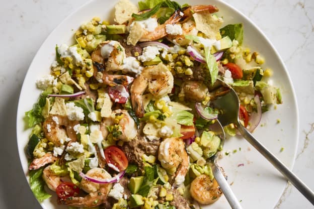 Shrimp Taco Salad