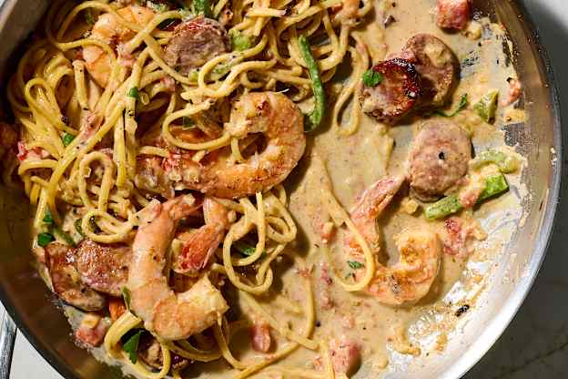 This One-Pot Cajun Shrimp Pasta Is the Only Pasta I Want to Eat Right Now