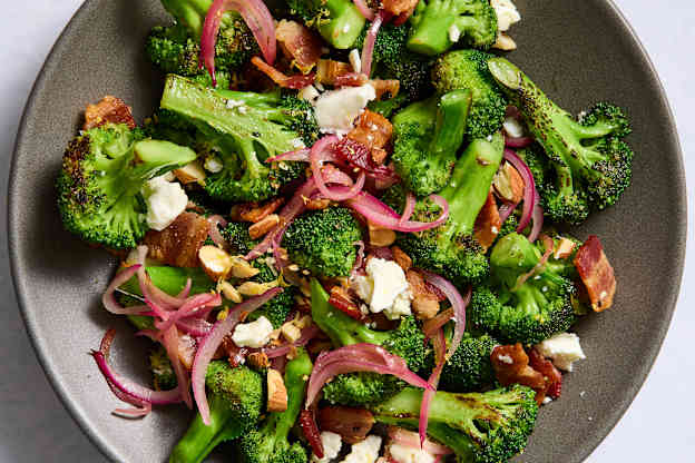 I Can't Stop Making This Roasted Broccoli Salad (and I'm Not a Salad Person)