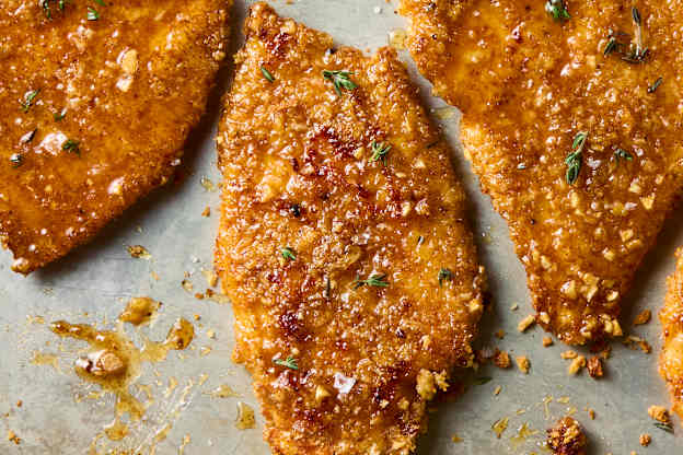 These Crispy Chicken Cutlets Use My Favorite Secret Sauce