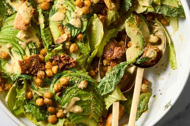 I Never Use Eggs for the Best-Tasting Caesar Salad — I Swap in This Instead