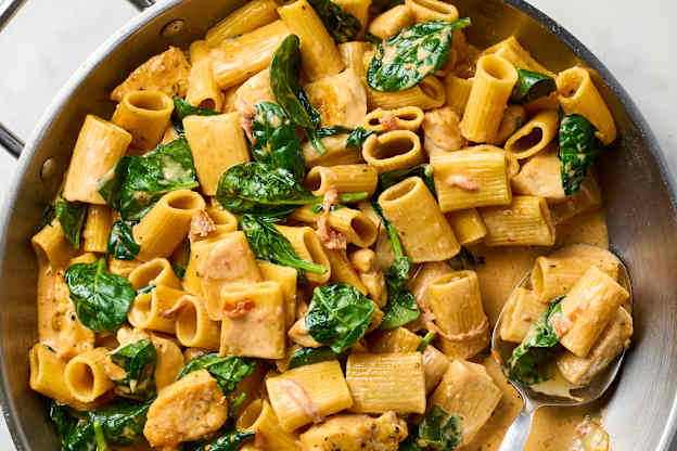 I Promise My Tuscan Chicken Rigatoni Will Be the Best Pasta You Make All Spring