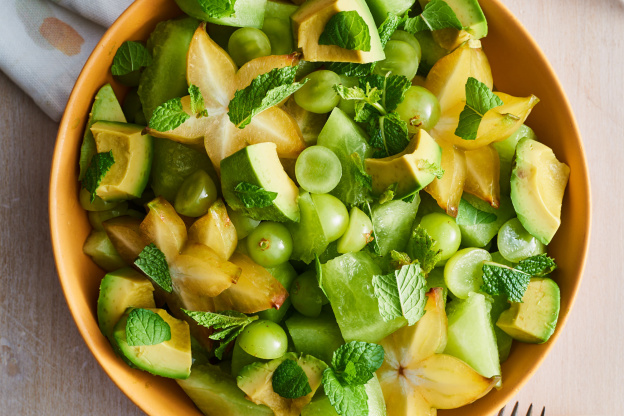 Green Fruit Salad Will Make You Rethink Honeydew