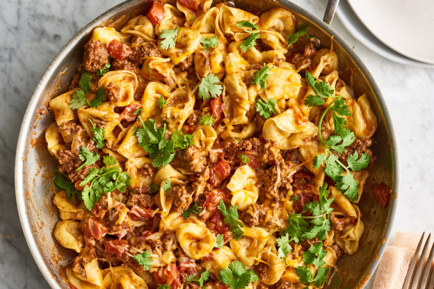 Give Cheese Tortellini a Taco-Night Twist