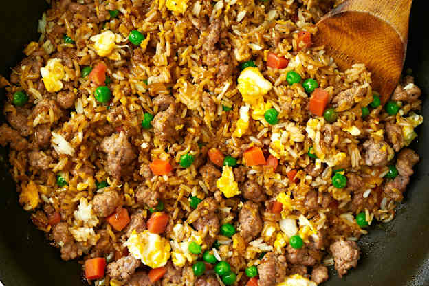 15-Minute Pork Fried Rice