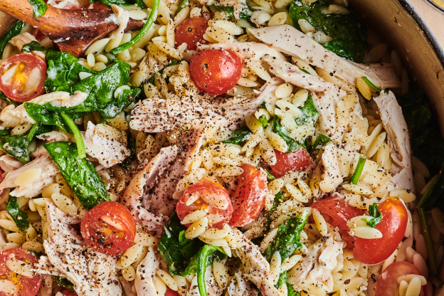 One-Pot Creamy Chicken Orzo Is Supremely Satisfying