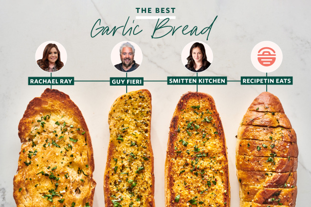 We Tested 4 Famous Garlic Bread Recipes and the Winner Has Never Been So Clear