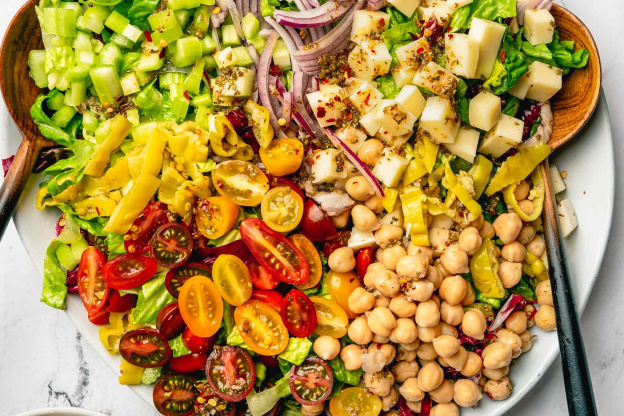 This No-Wilt Italian Chopped Salad Is the Make-Ahead Lunch You Need