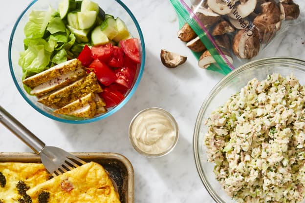 How I Prep a Week of Low-Carb, High-Protein, Sheet Pan Meals