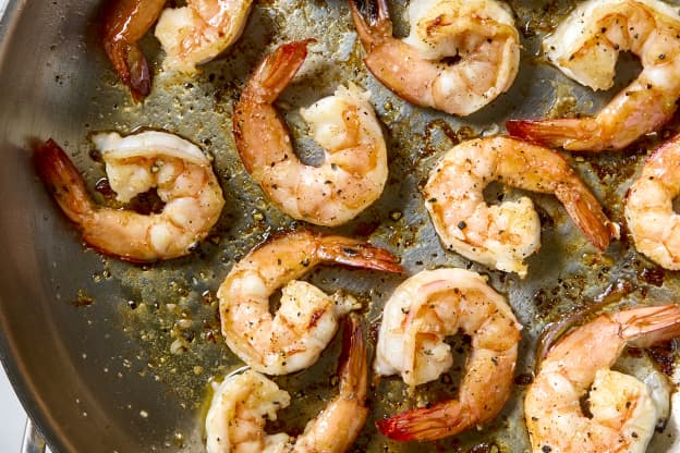 The Ridiculously Simple Shrimp Dinner I Make When There's No Time to Cook