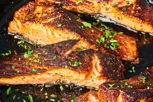 This 3-Ingredient Salmon Dish Uses a Surprising Retro Ingredient
