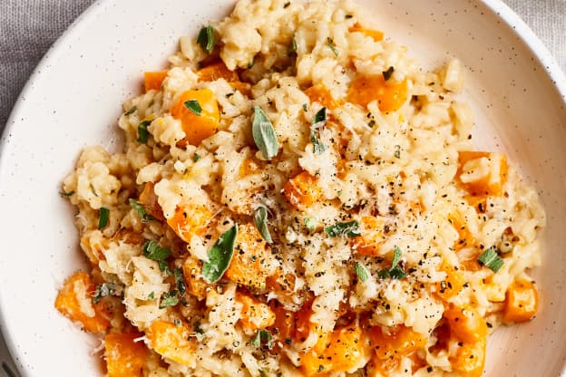 This Butternut Squash Risotto Is Irresistibly Creamy — Without a Drop of Cream