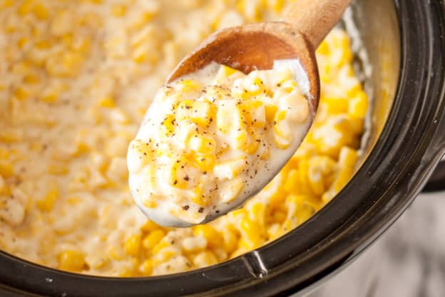 Slow Cooker Creamed Corn Is a Hands-Off Thanksgiving Classic