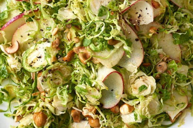 This Shaved Brussels Sprouts Salad Is 100% Worth the Extra Effort