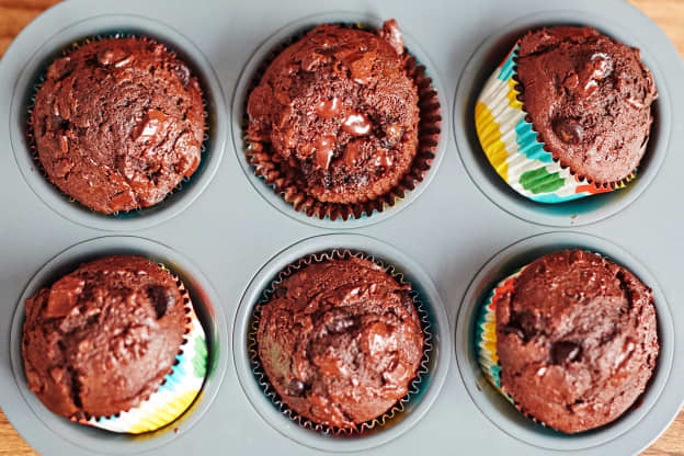 Double Chocolate Muffins Are Basically Dessert for Breakfast