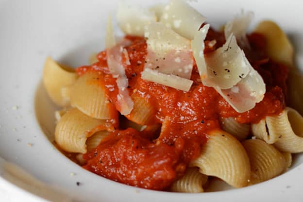 Marcella Hazan's Famous Tomato Sauce Is Good Enough to Go on Everything