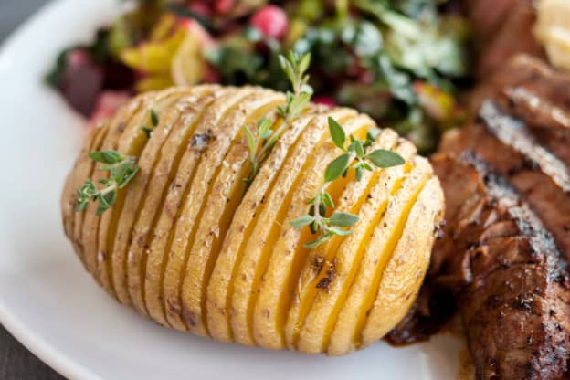 How To Make Hasselback Potatoes