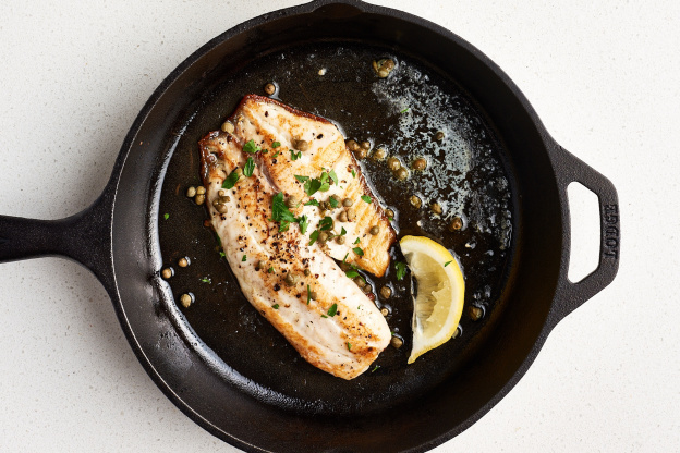 Lemony, Buttery Tilapia Takes Less than 10 Minutes to Make