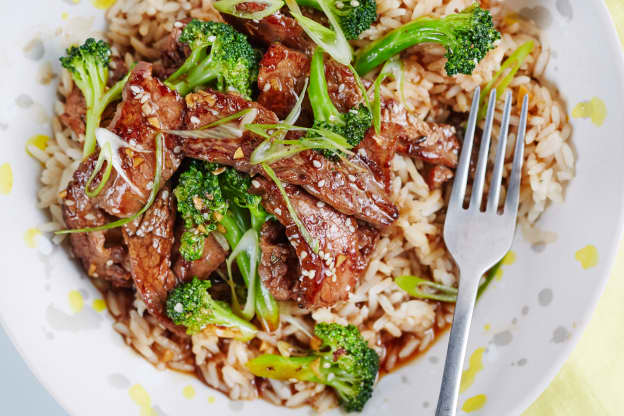 Korean-Style Beef and Broccoli Bowl