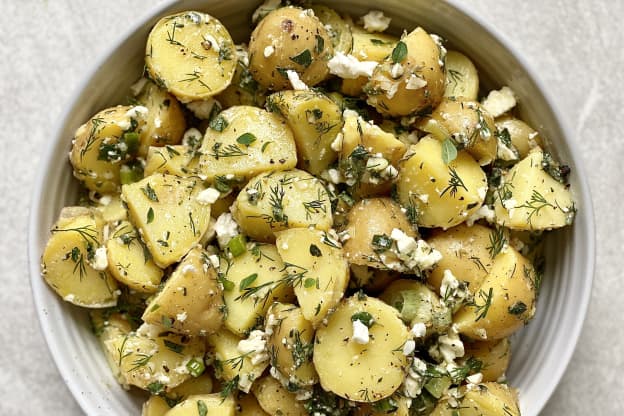 Lemony Greek Potato Salad Is the Side I Make for Every Cookout
