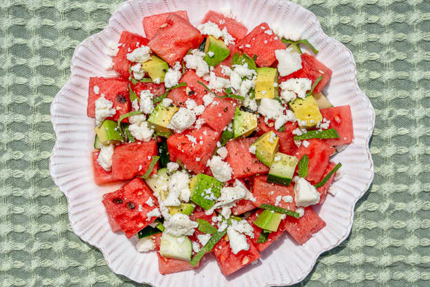 I Made Kate Middleton's Beloved Watermelon Salad and It Was the First Thing Gone at the Potluck